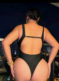 Black swimsuit 2XL