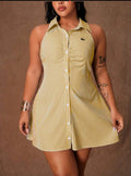 Shirt dress flare 3XL