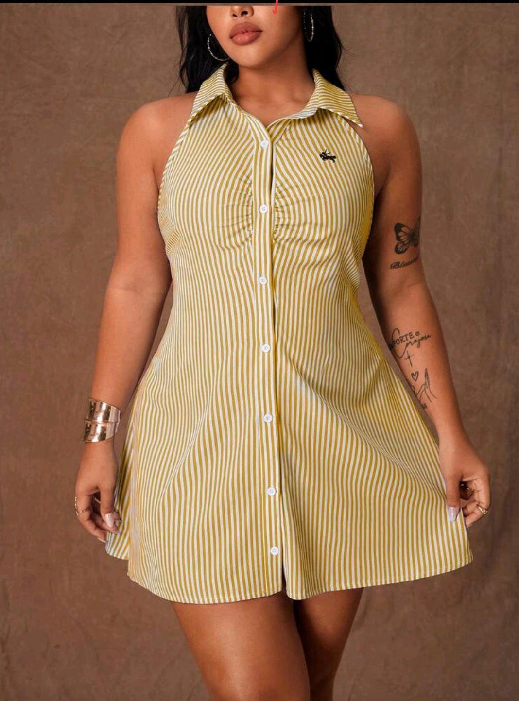 Shirt dress flare 3XL